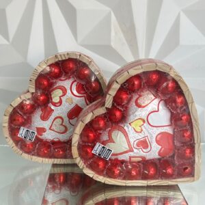 Caixa de bombons em formato de coração tamanho M