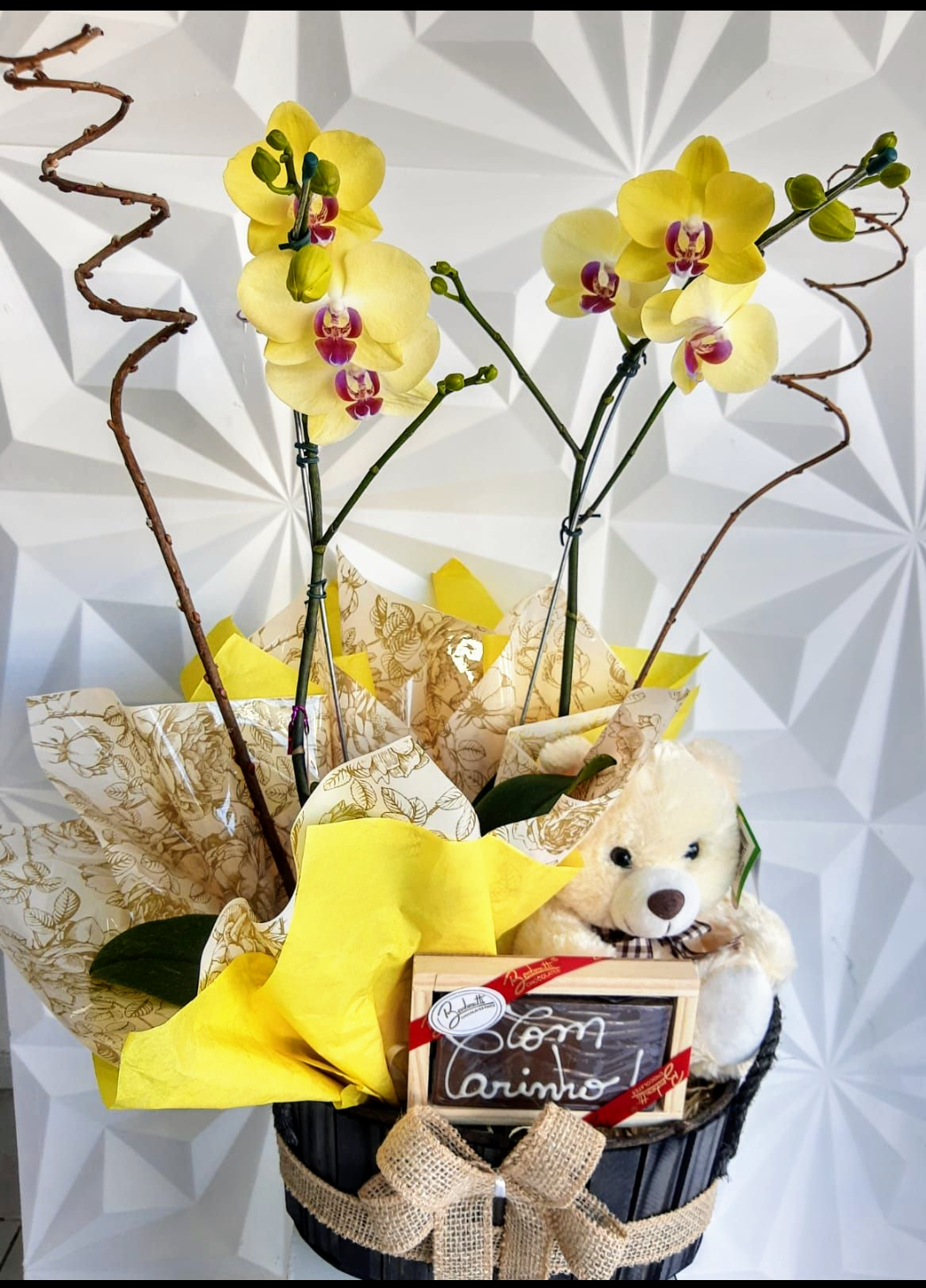 Especial de Orquídea, pelúcia e chocolate - Imagem 2